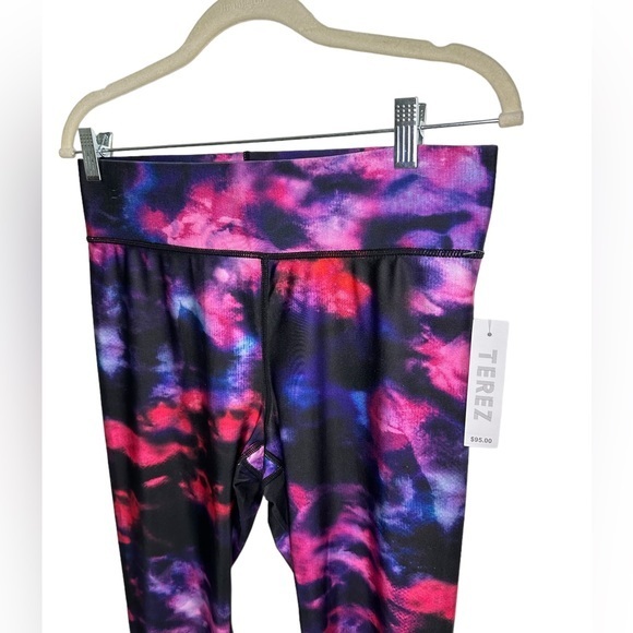 Terez NWT Space Galaxy leggings sz Large - Picture 2 of 10